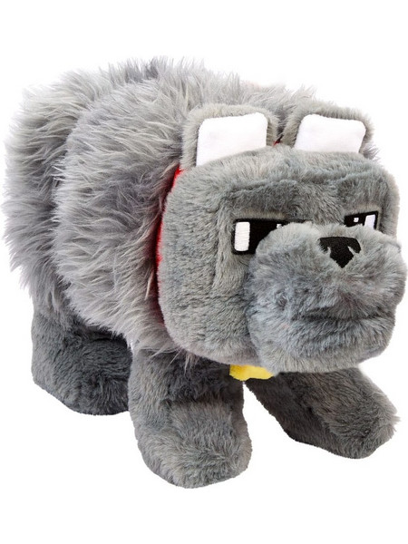 Mattel Minecraft Movie Dennis The Wolf JKB90