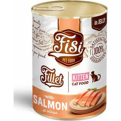 FISI Fillet Kitten with Salmon in Jelly 400gr