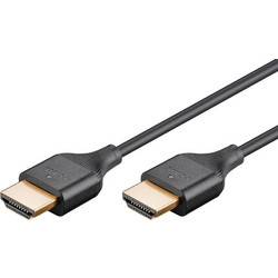 Goobay Καλώδιο HDMI 2.1 HDMI Male to HDMI Male 1m Black