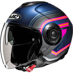 HJC i40N Linia Blue Fuchsia Κράνος Μηχανής Jet 1250gr