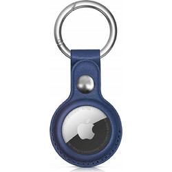 Apple AirTag PU Leather Case Blue