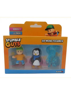 Just Toys Stumble Guys Series 3 3-Pack Διάφορα Σχέδια 0481