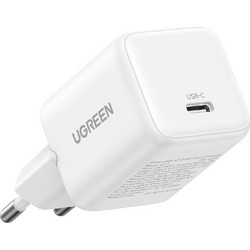Ugreen X513 Φορτιστής χωρίς Καλώδιο με Θύρα USB-C 30W Quick Charge 4.0 & Power Delivery White