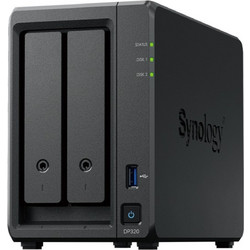 Synology DP320 NAS Tower με 2 Θέσεις για HDD / SSD και 2 Θύρες Ethernet