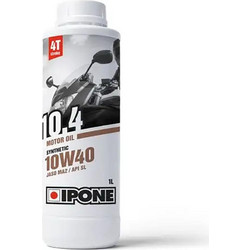 Ipone 10.4 Ημισυνθετικό Λάδι Μηχανής 4T 10W-40 1lt