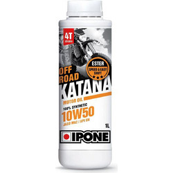 Ipone Katana Off Road Συνθετικό Λάδι Μηχανής 4T 10W-50 1lt