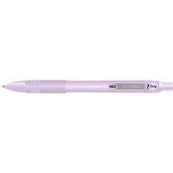 Zebra Pastel Purple Smooth Στυλό Διαρκείας 1mm Μπλε