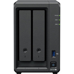 Synology DiskStation DS725+ NAS Tower με 2 Θέσεις για HDD / SSD / M.2 και 2 Θύρες Ethernet