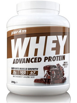 Per4m Whey Advanced Double Chocolate Πρωτεΐνη Ορού Γάλακτος 2.01kg