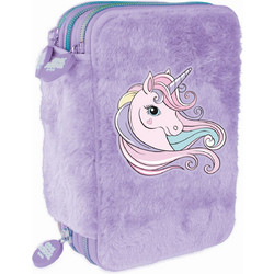 Tinka Unicorn Κασετίνα με 3 Θήκες Λιλά 8-804710