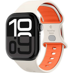 Spigen Nano Pop Λουράκι Σιλικόνης Orange / Beige (Apple Watch 38 / 40 / 41 / 42mm)