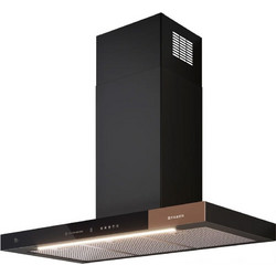 Faber T-AIR KL A90 325.0615.702 Απορροφητήρας Καμινάδα-Τζάκι 90cm Μαύρος