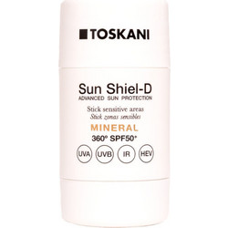 Toskani Sun Shield-D Αντηλιακό Stick Προσώπου με Χρώμα SPF50+ 15gr