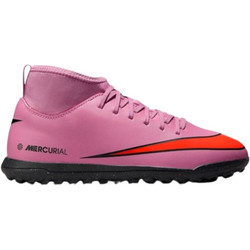 Nike Jr. Mercurial Superfly 10 Club TF FQ8313-600 Παιδικά Ποδοσφαιρικά Παπούτσια με Σχάρα και Καλτσάκι Ροζ
