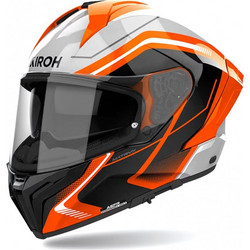 Airoh Matryx Wide Gloss Orange Κράνος Μηχανής Full Face 1500gr