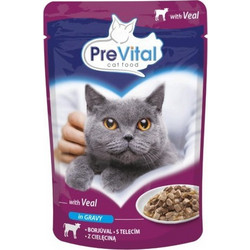 Prevital Adult with Veal in Gravy 100gr
