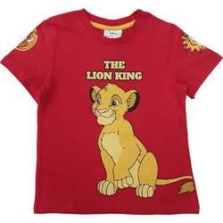 Beboulino Lion king Παιδικό T-Shirt Κοντομάνικο Κόκκινο 80102050003