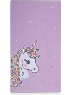 Nef-Nef Cute Unicorn Παιδική Πετσέτα Θαλάσσης Λιλά 70x120cm 037733