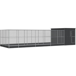 vidaXL Κλουβί Πτηνών 911x303x216cm 3214265