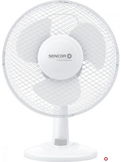 Sencor SFE 2327WH Επιτραπέζιος Ανεμιστήρας 23cm 30W