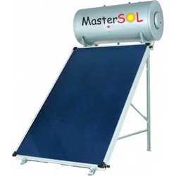 Mastersol HP-200-27 Ηλιακός Θερμοσίφωνας 200lt 2.75m² Γαλβανιζέ Τριπλής Ενέργειας για Αντλία Θερμότητας