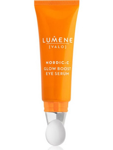 Lumene Nordic-C Glow Boost Serum Ματιών για Μαύρους Κύκλους & Λάμψη με Βιταμίνη C & Υαλουρονικό 10ml