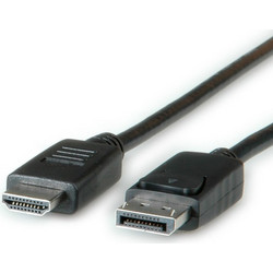 Roline Καλώδιο DisplayPort to HDMI Male 4.5m Black 11.04.5783
