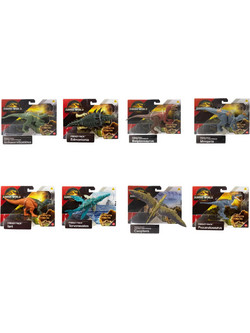 Mattel Jurassic World Rebirth Frenzy Pack Διάφορα Σχέδια Φιγούρα Δεινόσαυρος για 4+ Ετών JGB72
