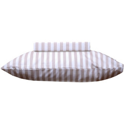 Viopros 953 Βρεφικό Πάπλωμα Κούνιας 160x120cm Λευκό Μπεζ