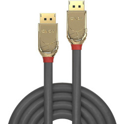 Lindy Καλώδιο DisplayPort 1.2 to DisplayPort Male 1m Grey 36291