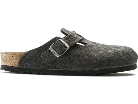 Birkenstock Boston Felt Ανθρακί 1603730