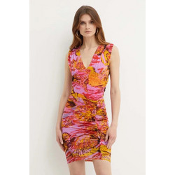 Pinko Mini Καλοκαιρινό Φόρεμα για Γάμο / Βάπτιση Ροζ 103224A1OB-NH6