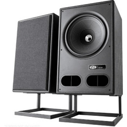 Vestlyd Type V15C Ζεύγος Ηχείων Hi-Fi Βιβλιοθήκης 500W 2 Δρόμων Black