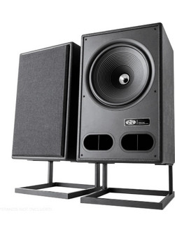Vestlyd Type V15C Ζεύγος Ηχείων Hi-Fi Βιβλιοθήκης 500W 2 Δρόμων Black