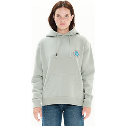 Emerson Γυναικείο Φούτερ Oversized με Κουκούλα & Τσέπες Πράσινο Mint 222.EW20.79