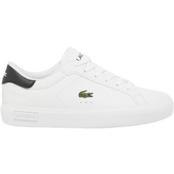 Lacoste Παιδικά Sneakers Λευκά Μαύρα 37-49SUJ0001147