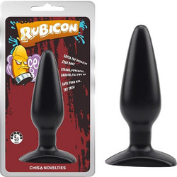 Chisa Novelties Rubicon Πρωκτική Σφήνα 13.5cm Μαύρη