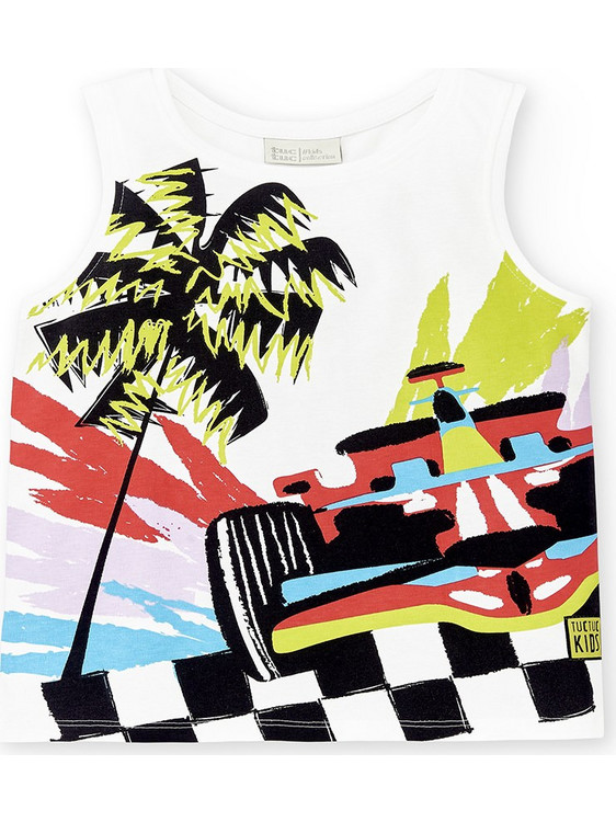 Tuc Tuc Παιδικό T-Shirt Αμάνικο Λευκό 11367687