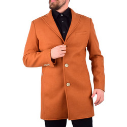 Staff Ανδρικό Παλτό Μακρύ Υφασμάτινο Ταμπά 7511-FW21