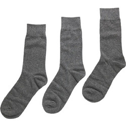Funky Buddha Ανδρικές Κάλτσες Ψηλές Ανθρακί 3Pack FBM008-320-10