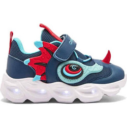 Conguitos Παιδικά Sneakers με Φωτάκια Royal Blue Κόκκινα COSH248001