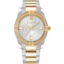 Philipp Plein Icon Γυναικείο Ρολόι με Ασημί Μεταλλικό Μπρασελέ PW1FA0225