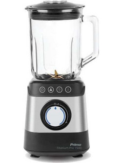Primo PRBL-40502 Μπλέντερ για Smoothie με Γυάλινη Κανάτα 1.8lt 1500W