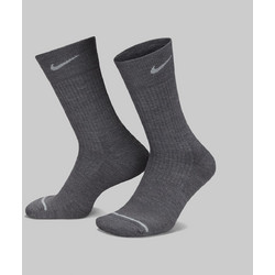 Nike Everyday Wool Ανδρικές Κάλτσες Ψηλές Ανθρακί 2Pack DQ6394-902