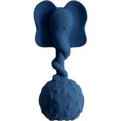 Natruba Elephant Blue Κουδουνίστρα για Νεογέννητα