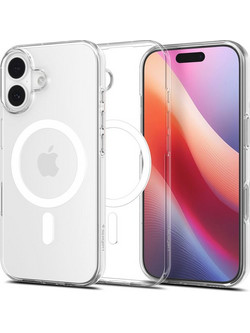 Spigen Liquid Crystal with MagSafe Clear White (iPhone 17)