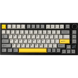 Ajazz AK820 Pro Ασύρματο Μηχανικό Gaming Πληκτρολόγιο TenKeyLess με Ajazz Flying Fish Διακόπτες RGB Grey