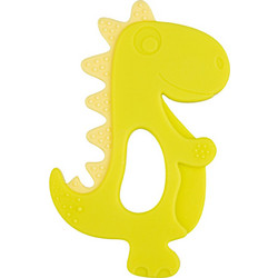 Canpol Babies Dino Μασητικό Σιλικόνης Yellow 0m+ 51/006