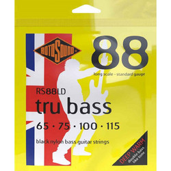 Rotosound Tru Bass 88 Σετ 4 Χορδές Ηλεκτρικού Μπάσου Nylon 44-115" Normal Tension
