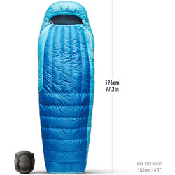 Sea To Summit Trek Down Regular Sleeping Bag Μονό Μπλε STS40-01236